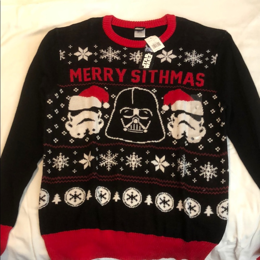 Stars Wars “ugly Christmas sweater”